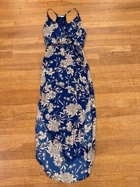 Lush | Dresses | Lush Floral Surplice Maxi Dress | Poshmark